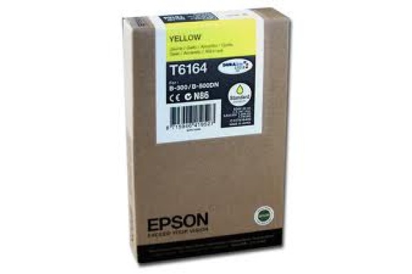 Epson Branded T6164 Yellow Ink Cartridge.