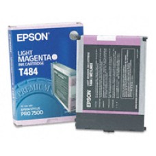 Epson Wide Format T484 Light Magenta Ink Cartridge.