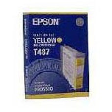 Epson Wide Format T487 Yellow Ink Cartridge.