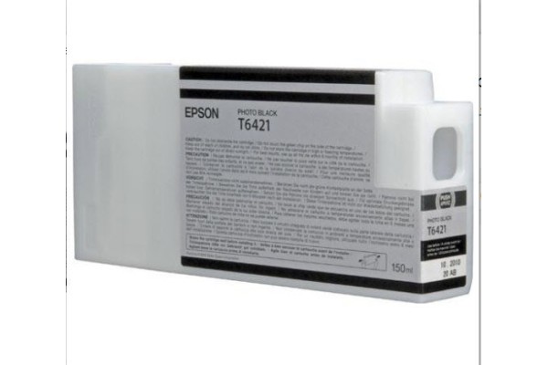 Epson Wide Format T6421 Photo Black Ink Cartridge.