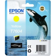 Epson Wide Format T7604 Yellow Ink Cartridge.