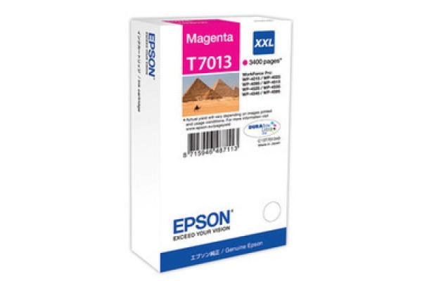 Epson WorkForce Pro T7013 Magenta Ink Cartridge.
