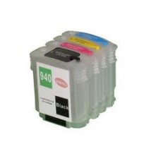 A Set of HobbyPrint® Compatible HP940 Refillable Cartridges.