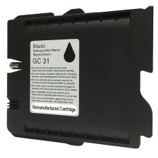 Ricoh Compatible GC31 Remanufactured Cartridge Black.