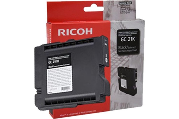 Ricoh GC21K Genuine Ink Cartridge Black.