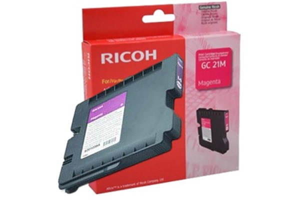 Ricoh GC21M Genuine Ink Cartridge Magenta.