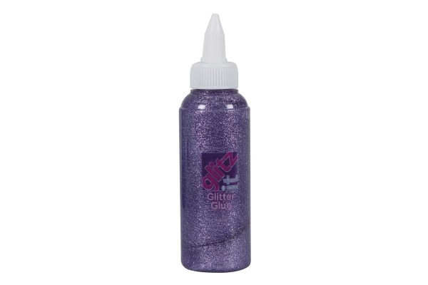 Glitz Glitter Glue (120ml) - Soft Lavender.