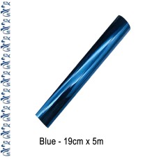Toner Reactive Foil Roll,19cm x 5 Meter in Blue - HobbyPrint® Toner Reactive Foil Roll,19cm x 5 Meter in Blue - HobbyPrint®