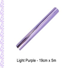 Toner Reactive Foil Roll,19cm x 5 Meter in Light Purple - HobbyPrint® Toner Reactive Foil Roll,19cm x 5 Meter in Light Purple - HobbyPrint®