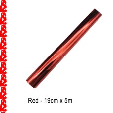 Toner Reactive Foil Roll,19cm x 5 Meter in Red - HobbyPrint® Toner Reactive Foil Roll,19cm x 5 Meter in Red - HobbyPrint®