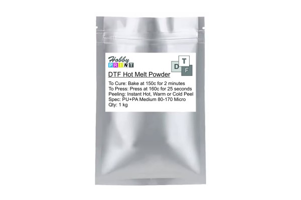 White Hot Melt Powder For DTF printing - 1Kg 