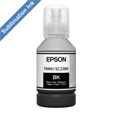 140ml Bottle of Epson T49N1 Black Dye Sublimation Ink.