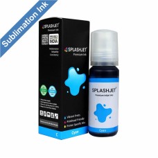 70ml Bottle of Cyan Dye Sublimation Ink for Epson EcoTank Printers using 103 or 104 Series Inks.