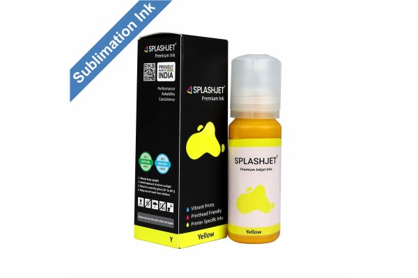 70ml Bottle of Yellow Dye Sublimation Ink for Epson EcoTank Printers using 101 or 102 Series Inks.