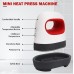 10.6cm x 6.2cm Portable Mini Heat Press.
