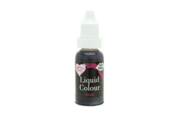 Rainbow Dust Liquid Food Colour  - Rose - 16ml