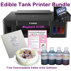 A4 Edible Hobby Printer based on a Canon Pixma G1520 MegaTank Printer