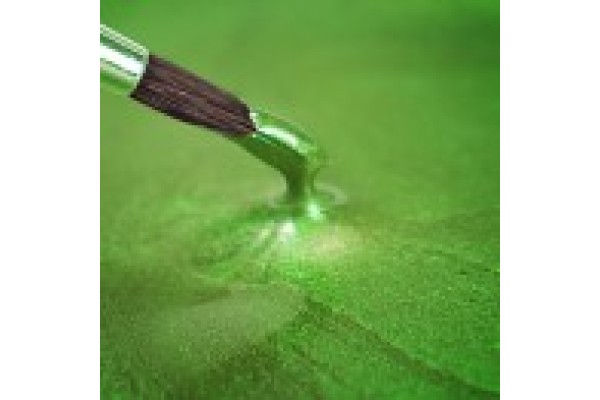 Metallic Food Paint - Pearlescent Spring Green in a 25ml Pot.