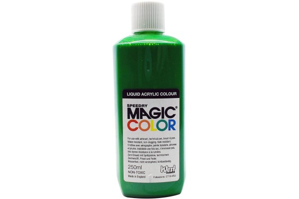 Liquid Acrylic Ink 250ml bottle MC340 - Chifon Green