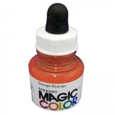 Liquid Acrylic Ink 28ml bottle with pipete MC200 - Omega Orange.