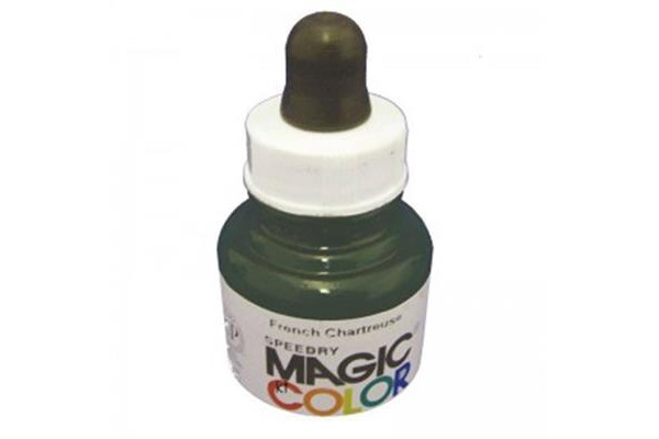 Liquid Acrylic Ink 28ml bottle with pipete MC360 - French Chartreuse.