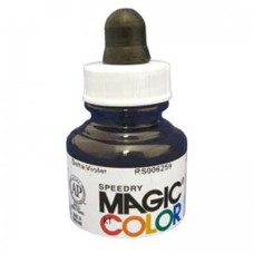 Liquid Acrylic Ink 28ml bottle with pipete MC400 - Delta Violet.