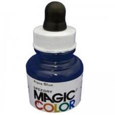 Liquid Acrylic Ink 28ml bottle with pipete MC510 - Aqua Blue.