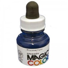 Liquid Acrylic Ink 28ml bottle with pipete MC530 - Process Cyan.