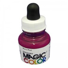 Liquid Acrylic Ink 28ml bottle with pipete MC610 - Mars Red.