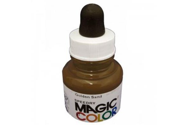 Liquid Acrylic Ink 28ml bottle with pipete MC730 - Golden Sand.