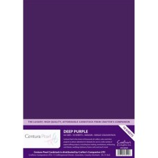 Centura Pearl, 10 Sheets of Deep Purple Single Side 300gsm Printable A4 Card